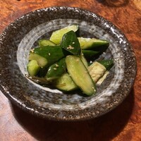 炭焼 うな富士 天白別邸 - お通し