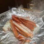 夕庵 - 焼きがにの宝楽焼き