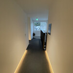 夕庵 - 二階建てですが、エレベーターも付いてます