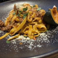 AWkitchen figlia 渋谷スクランブルスクエア - 高知県ゆうきのもりの有機かぼちゃと子牛のボロネーゼ