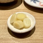 日本橋 蕎ノ字 - ガリ