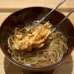 日本橋 蕎ノ字 - 温かい蕎麦