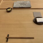 すし処 睦月 - セッティング