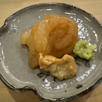 すし処 睦月 - 甘海老昆布締め