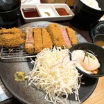 규카츠 교토 가츠규우 히로시마 에키마에점 - 소고기 등심 소고기 로스 정식