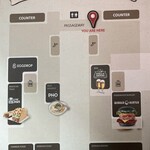 Burger Hunter - フードコートのレイアウト