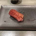 立食い鮨 鮨川 - 生本鮪中とろ　熊本　天草