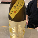 立食い鮨 鮨川 - 来福 純米ひやおろし出羽燦々 茨城