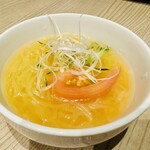 肉の割烹 田村 - 十四品目
      『ミニ塩冷麺』