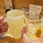 カジュアルフレンチBar 7FUKU - なほちゃん合流。