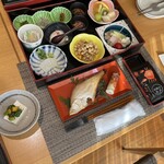 夕庵 - 朝食：品数いっぱい