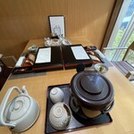 夕庵 - ワクワクの朝食