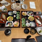 夕庵 - 朝食：鯖のへしこもありました