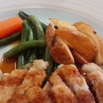 ゆらが - ポークソテー　付け合せ