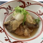 モリタ屋 - イチジクと和牛肉のおろし煮