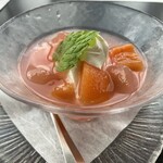 モリタ屋 - チーズとうふとフルーツのマリネ