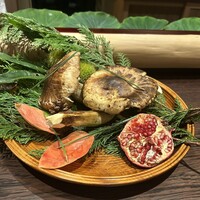 膳司 水光庵 - ブータンの松茸　初めて食べました　