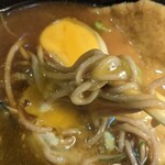 三国そば - 玉子に包めてズルッ！