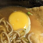 三国そば - 中から玉子