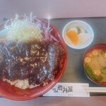 岩井屋 - 梅みそかつ丼　1,150円➕tax