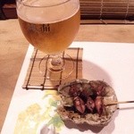 炭心 - とある日の付き出し（ホタルイカ）