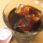 カフェレストラン　オールマスターズ - セットのアイスコーヒー