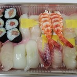 出羽鮨 - その他箱。