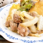 KanaTan - 牛めがねは、少し筋が気になるものの
味付けもいいし、ご飯がすすみます♬