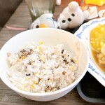 KanaTan - ご飯は、白米or十五穀米かを選べます◎
※こちらは、十五穀米