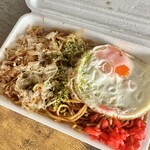 ねぎ焼き 気まぐれ - 焼きそば　300円