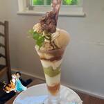 フレベールラデュ - ❀イタリア焼き栗マロンパフェ(1700えん)【税込価格】✨.ﾟ･*..☆.｡.:*✨.☆.｡.:.+*:ﾟ+｡✨.ﾟ･*..☆.｡.:*✨