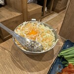 海鮮もんじゃ もすけ - モダン焼き