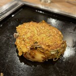 海鮮もんじゃ もすけ - モダン焼きあと一息