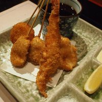 名物 串揚げ ～蕪屋秘伝の串カツソースで～