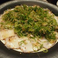 生蛸の焼きしゃぶしゃぶ