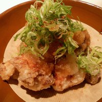 若どりの唐揚げ 葱おろしぽん酢
