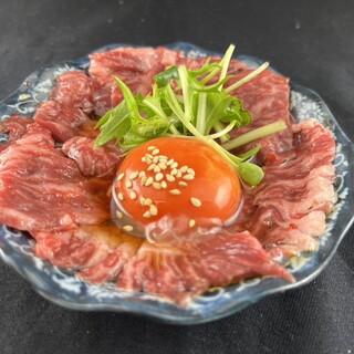 生ホルモンと本マグロ立ち萬_1