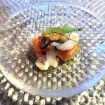 カミタチ - タコ・ブリ・サーモンのカルパッチョ