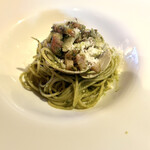 カミタチ - ハマグリ・ベーコンのジェノベーゼ