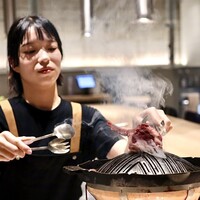 金山成吉思汗 - お肉は全て丁寧に焼いてくれます