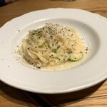 マカウダ - タリアテッレ　スダチのカーチョエペペ(1,500円)