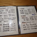 川万 - 料理メニュー