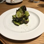 マカウダ - 淡路産タコと水茄子のサルサヴェルデ(900円)