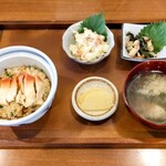 まるみや商店 - 贅沢ホッキ御膳