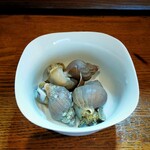 小料理かずよ - いそツブ貝（350円）は大ツブ！