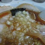 みんみんラーメン - ここの玉ねぎは最高!!!