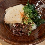 和味酒彩 秋夏 - クエのポン酢しゃぶしゃぶ