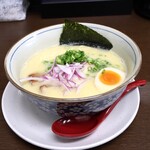 鶏白湯ラーメン 一ノ瀬 - 鶏白湯 バリ