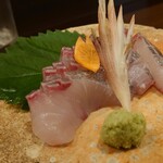 KURIYA 卓 - 『カンパチ』刺身