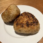 神田西口 もつ焼のんき - 焼きおにぎり